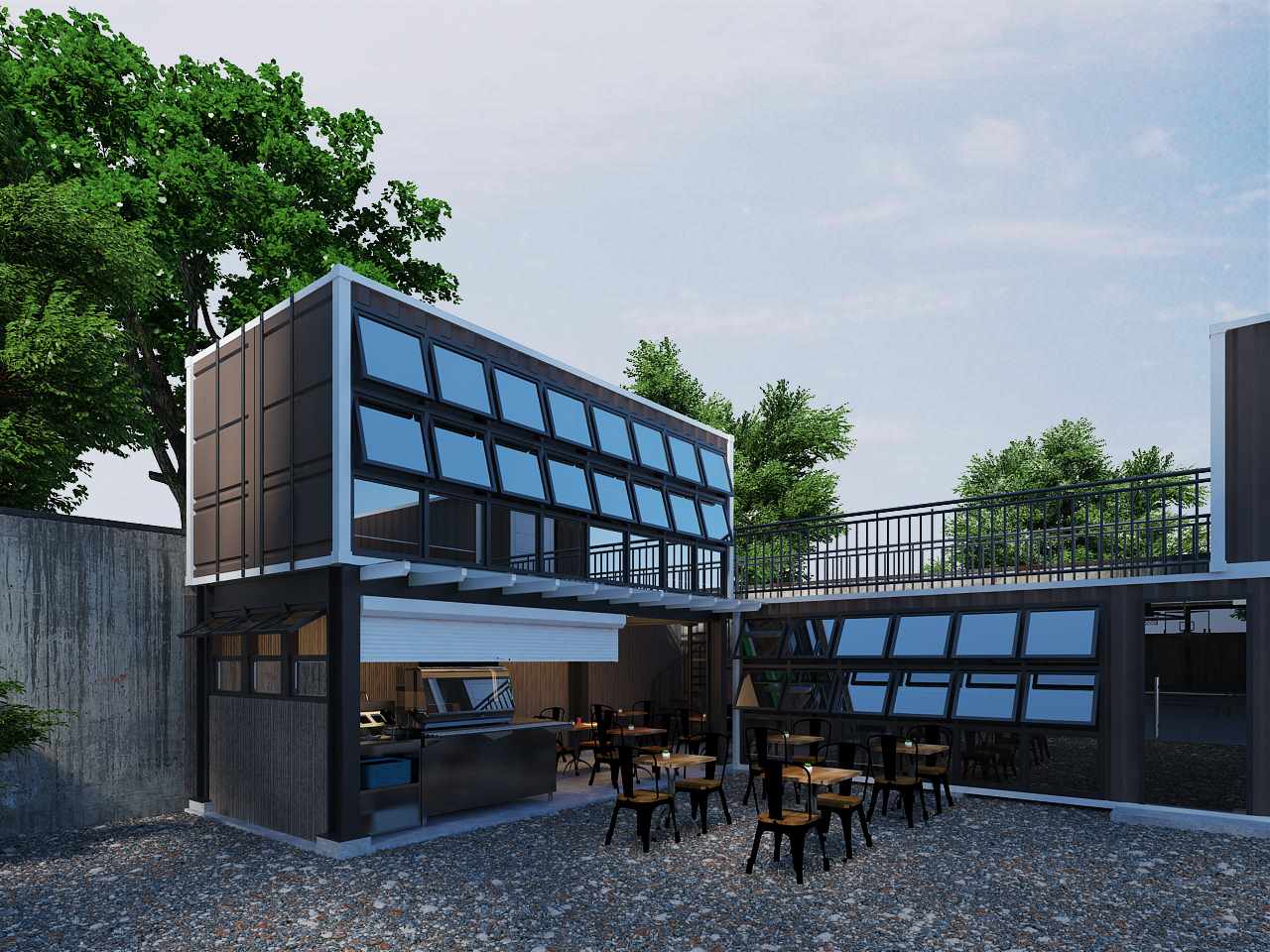 RAFI 2-Storey Container Building