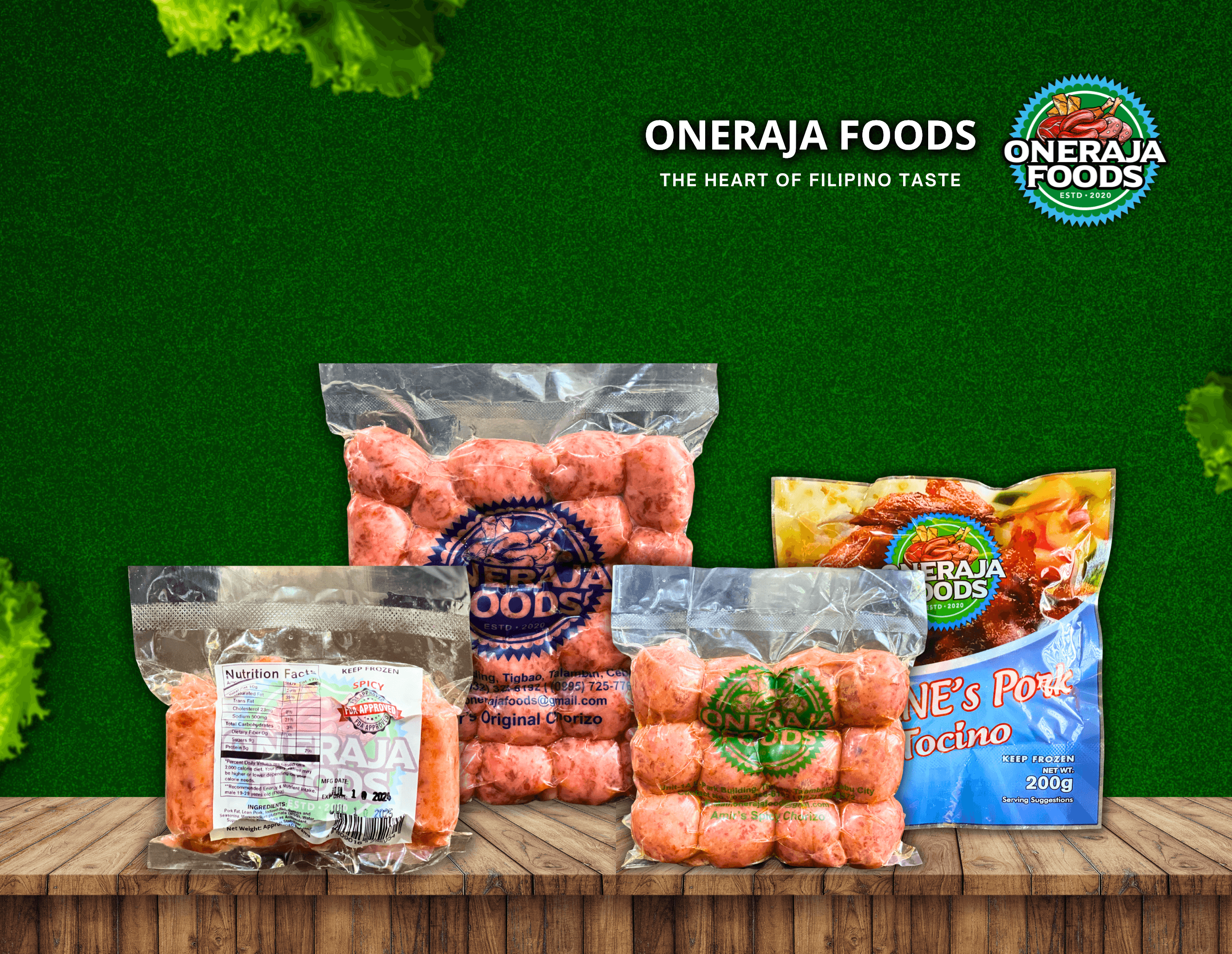OneRaja Foods Hero